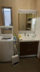 清潔感のある洗面所に！