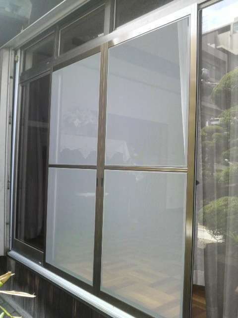 サッシの劣化や網戸の破れに対応