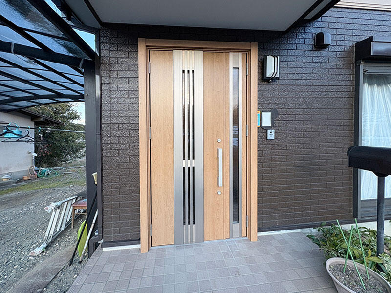 防犯にも強い、より安心の玄関へ
