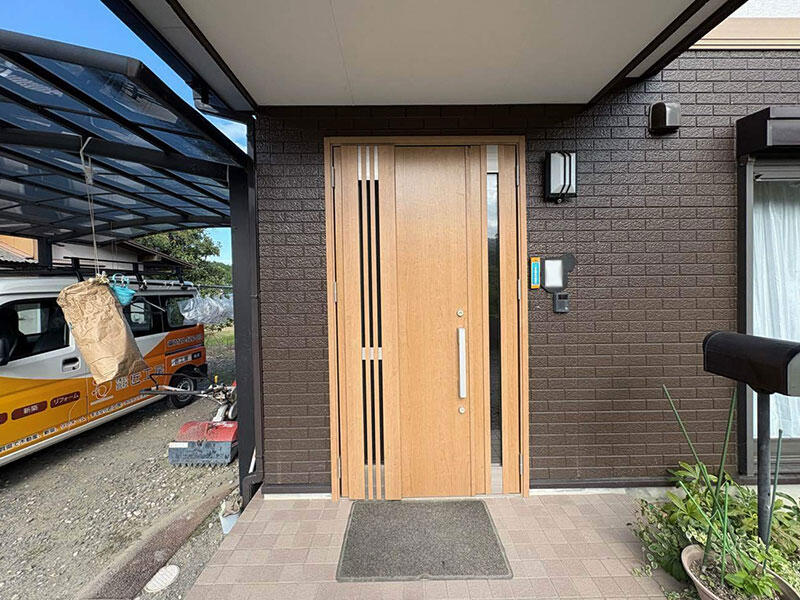 防犯にも強い、より安心の玄関へ