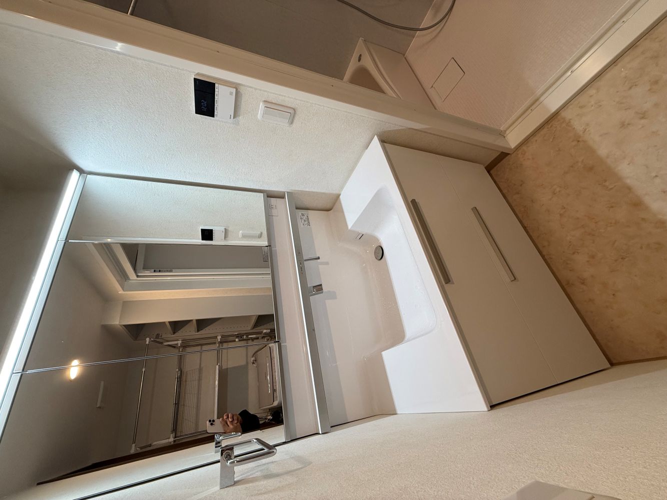 掃除しやすく、使いやすい　ユニットバス・洗面所リフォーム