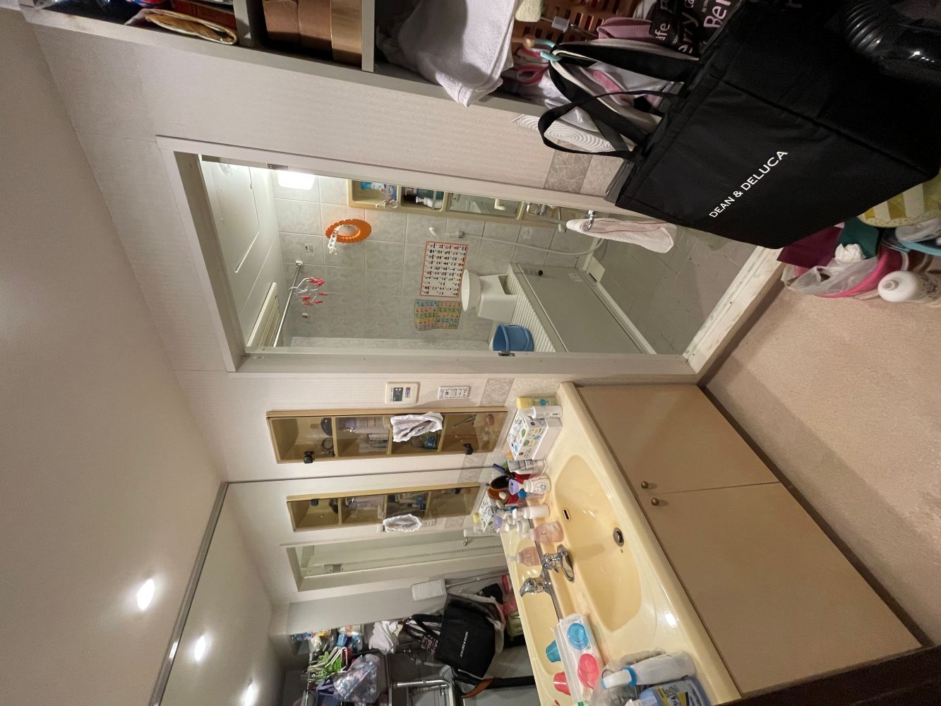 掃除しやすく、使いやすい　ユニットバス・洗面所リフォーム