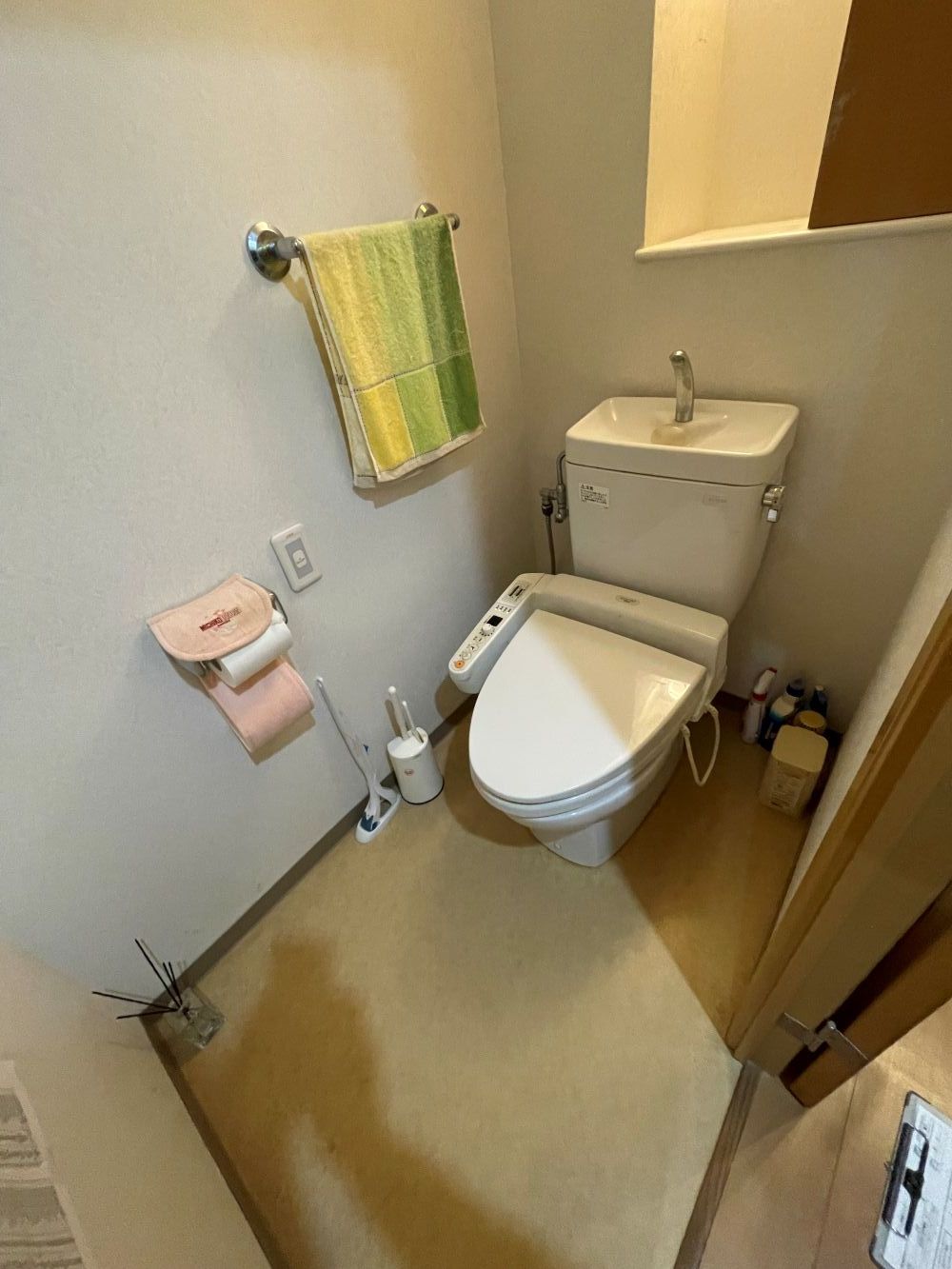 アラウーノでお掃除ラクラク　トイレリフォーム