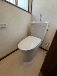 トイレ＋洗面＋玄関リフォーム事例（愛知県豊川市）