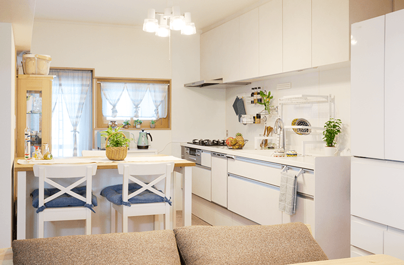 多彩な居場所があるLDK