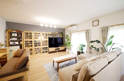 多彩な居場所があるLDK