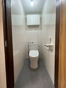 在来のトイレを洋式に