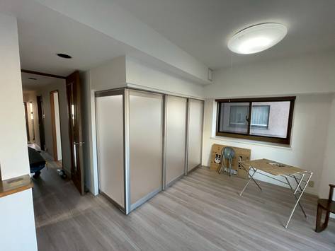 L字建具で部屋を開放的に