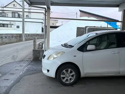雪害によるカーポート修理