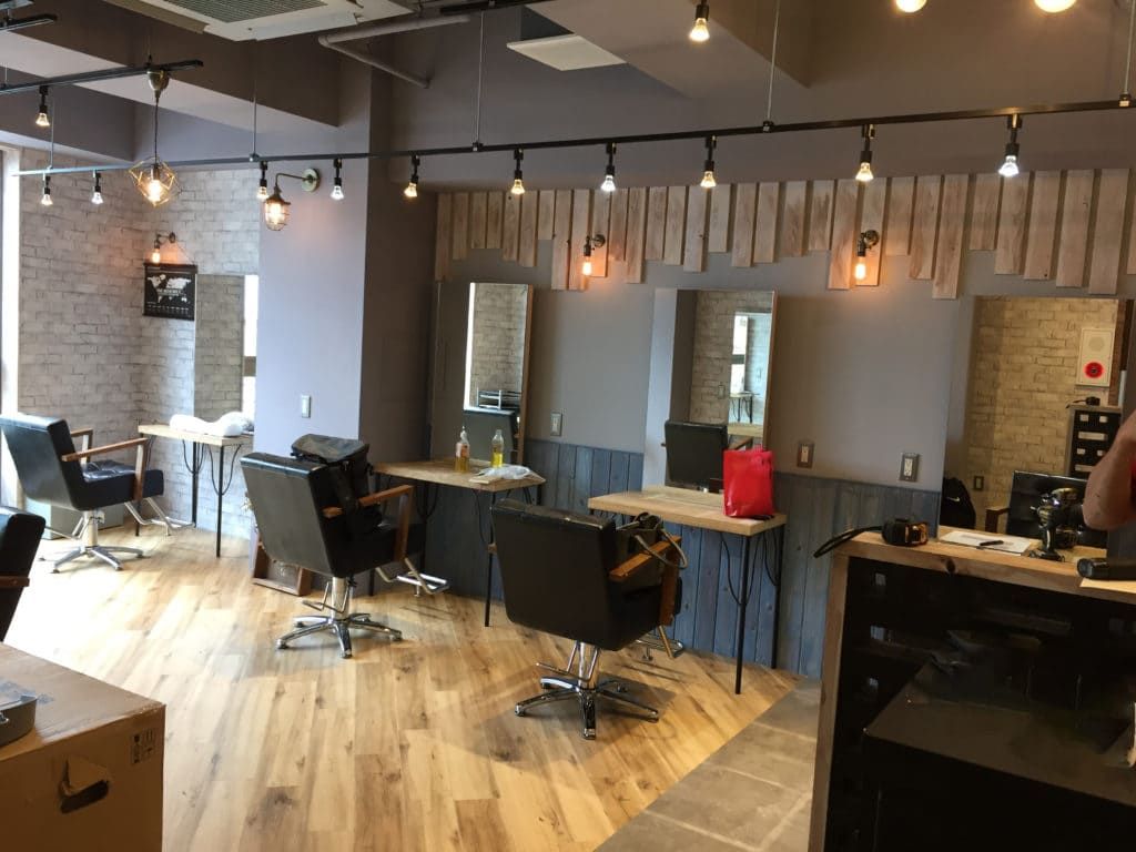 ヘアサロンの店舗設計