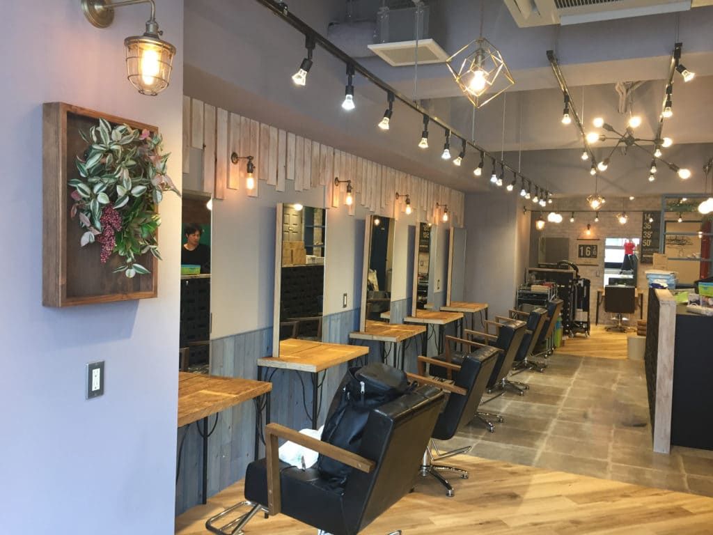 ヘアサロンの店舗設計
