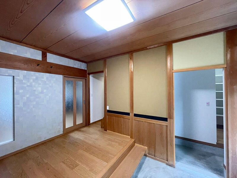 入口から生活空間までを一新