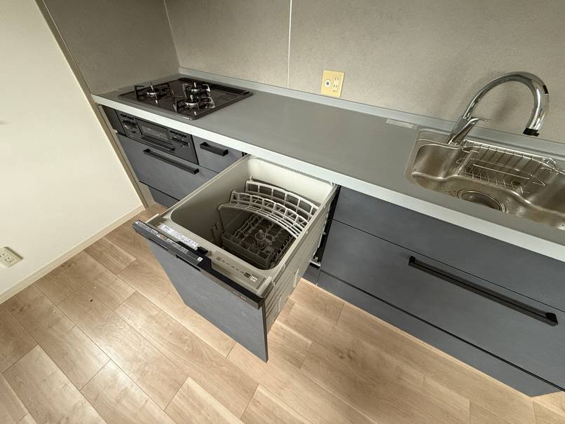 中古物件を一新！食洗機導入のI型キッチンリフォーム