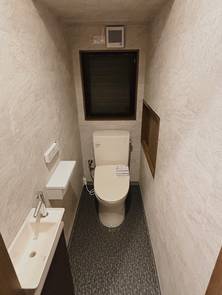 【TOTOピュアレストQR】トイレ交換＋内装変更（岡崎市）