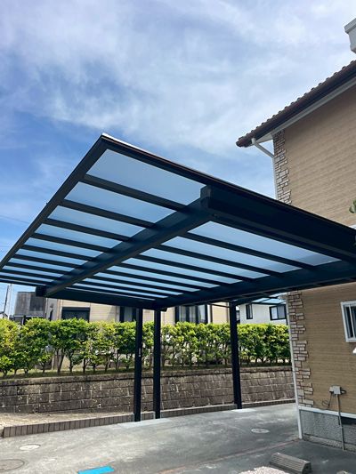 生垣や植栽のお手入れがしやすい外構にリフォーム