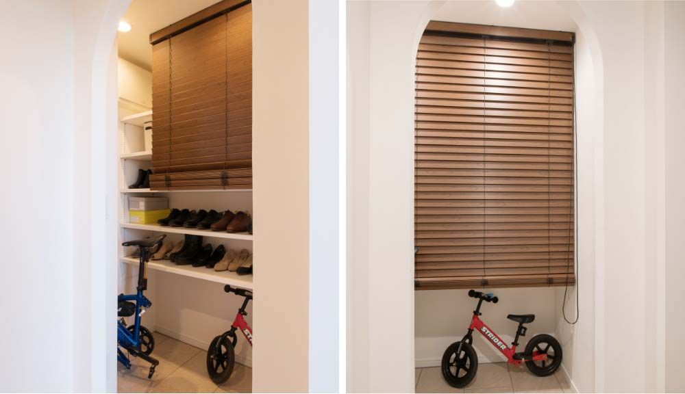 リビングをゆるやかにゾーニング