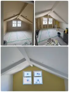 6畳間・天井壁クロス貼替工事（キッチン・トイレ含む）