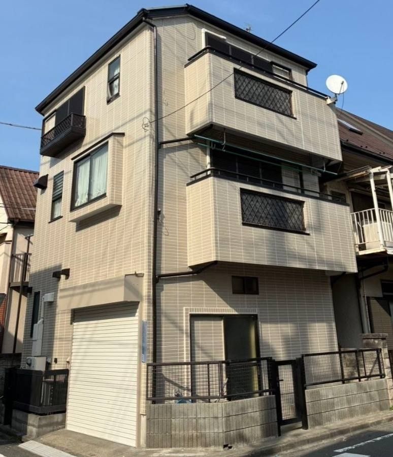 大田区にて屋根外壁塗装工事