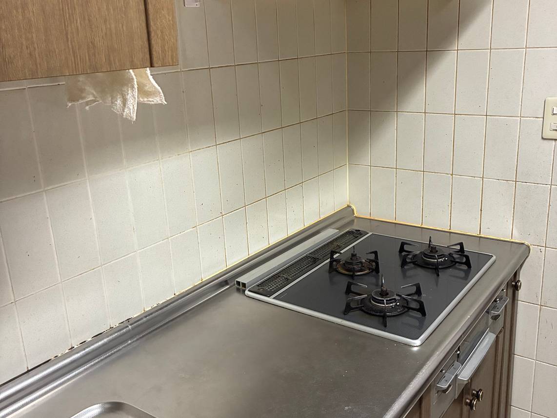 33年使ったキッチンの交換