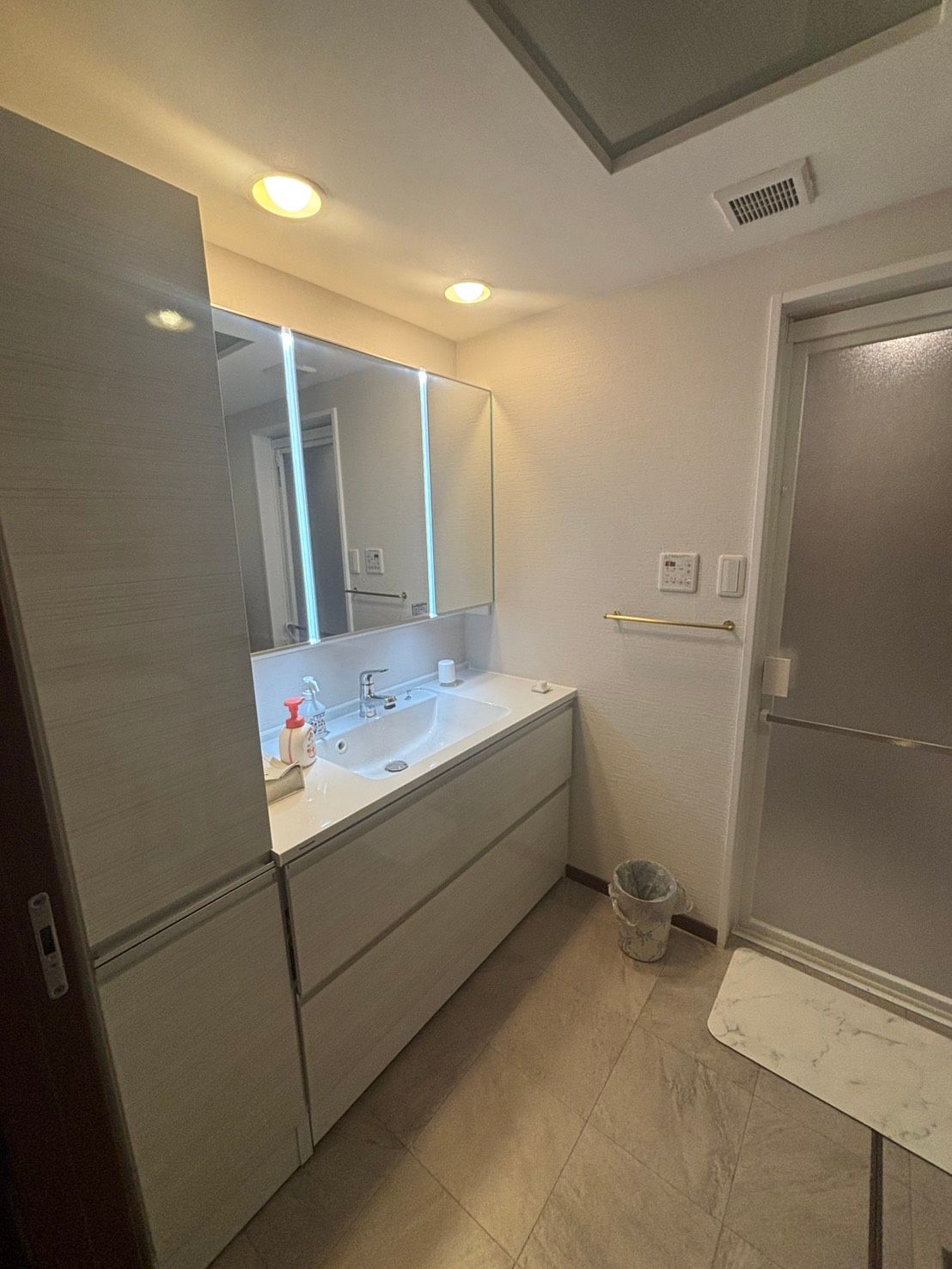 ホテルライクを目指した洗面・浴室空間へのリフォーム