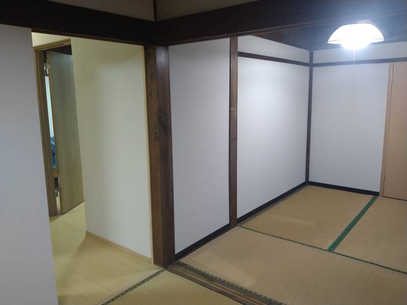 広すぎる座敷を２ゲストルームにリフォーム