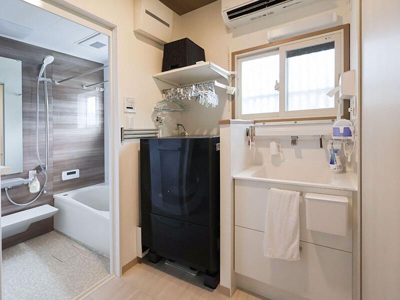 空間を有効活用した収納充実の住まいに