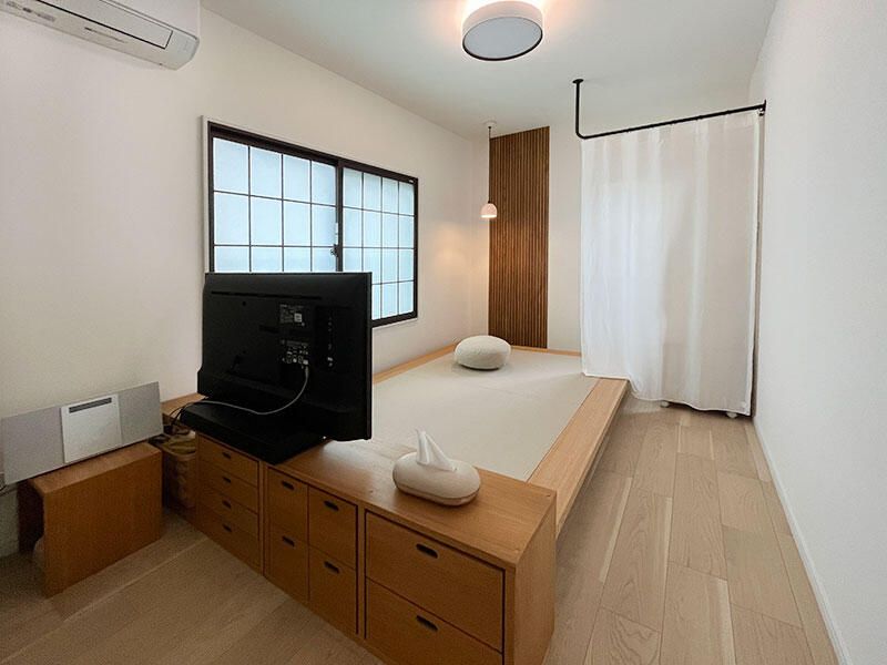 空間を有効活用した収納充実の住まいに