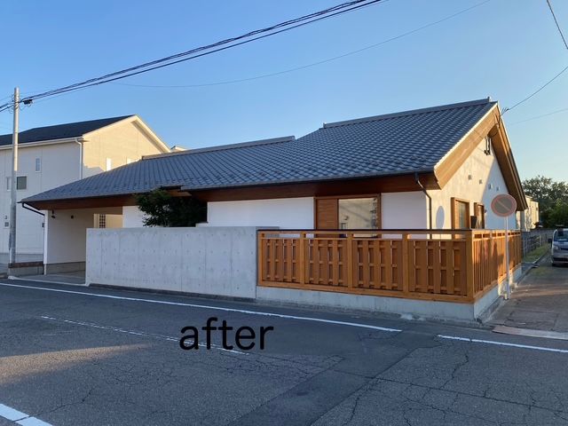 外構、塀のリフォーム