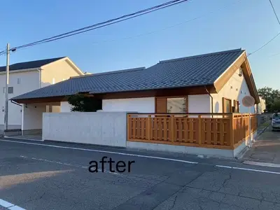 外構、塀のリフォーム