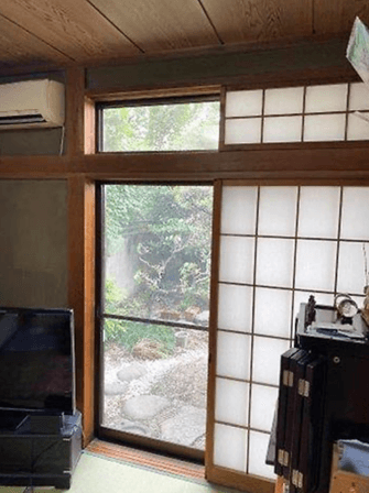 天井が高く、開放感のあるリビングへリフォーム