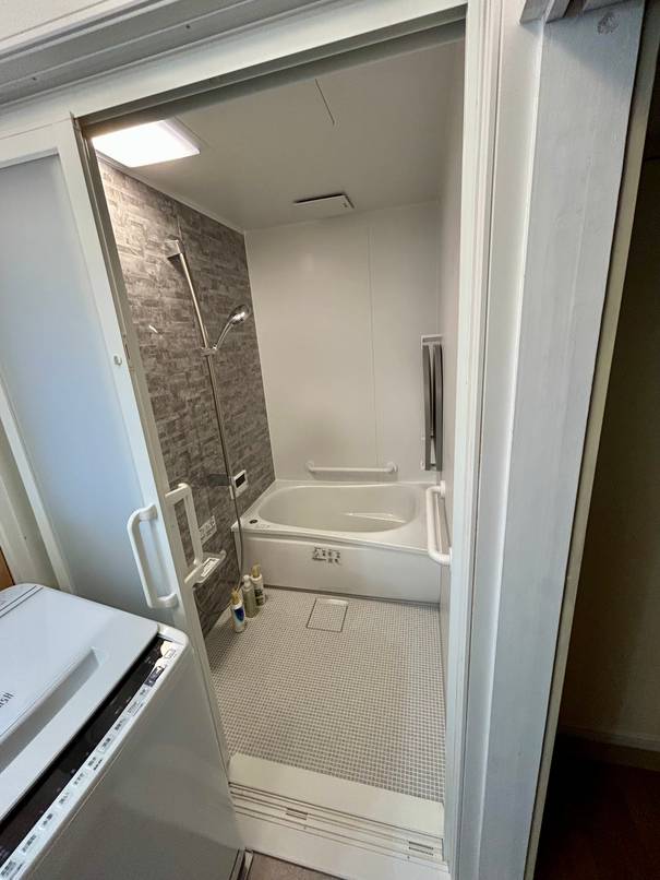 寒さ対策のためタイルからユニットバスへ