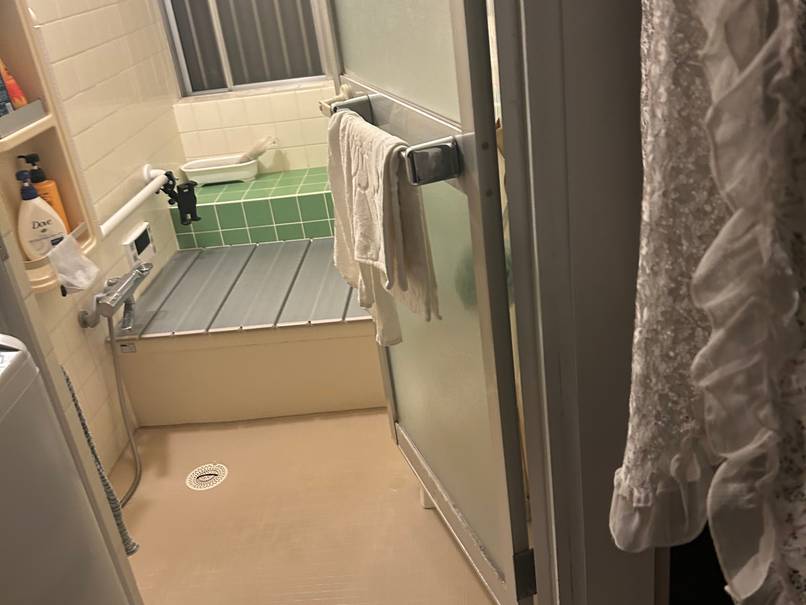 寒さ対策のためタイルからユニットバスへ