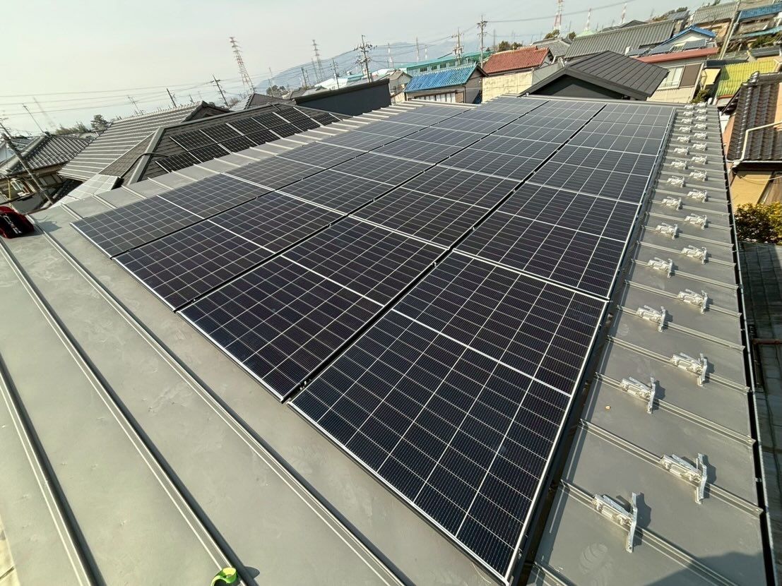 創蓄(太陽光＋蓄電池)の施工事例