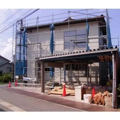 2世帯同居住宅。ご実家の限られたスペースを有効活用し増築!