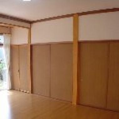 統一感のある居間に変身！