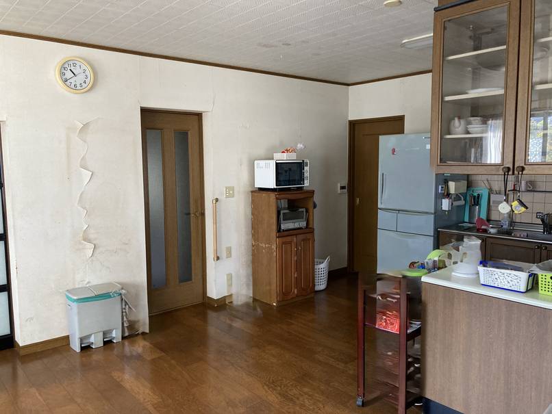 地震被害からリフォームをご検討