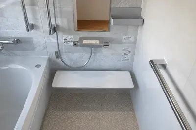 老朽したユニットバスを新しく取替