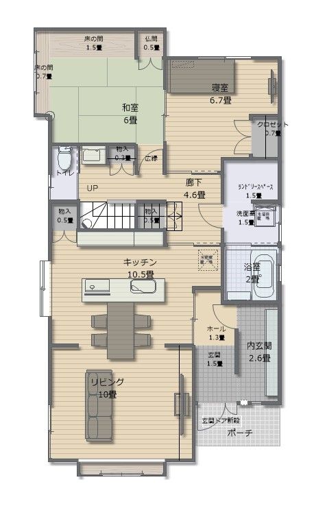 最新設備の導入と生活動線を重視した間取り改善をご提案しました。