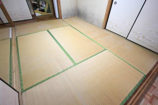 床下からの全面改修で安心の和室フローリング化