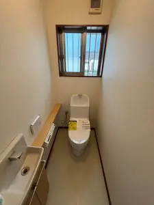 トイレ交換リフォーム（豊川市K様邸）TOTO / ZJ