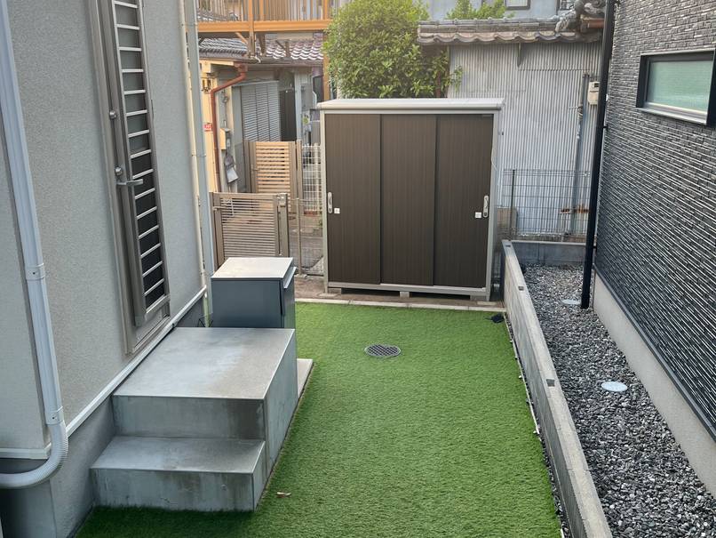 くつろげる庭へ