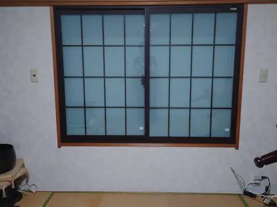 30年使った玄関ドアを交換