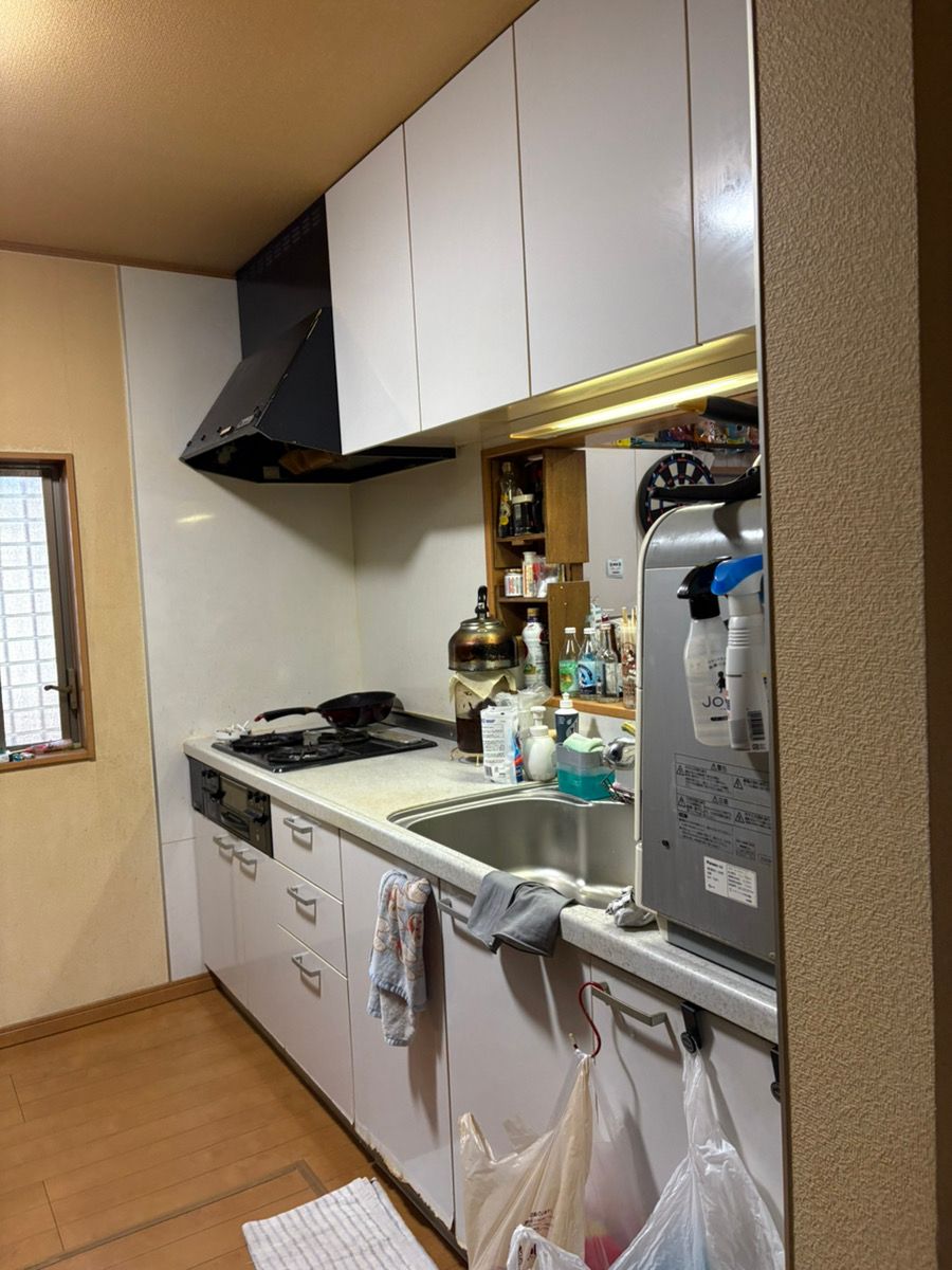 食洗器をビルトインにしてすっきりリフォーム