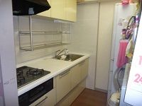 マンションのキッチン入替工事