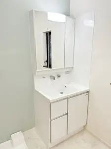 浴室の段差がなくなり快適、洗面所も使い勝手も良く満足です🎵