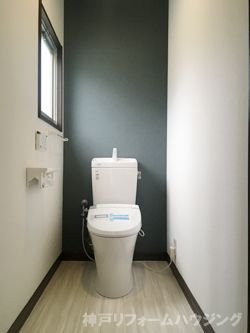 トイレをスタイリッシュな空間にリフォーム