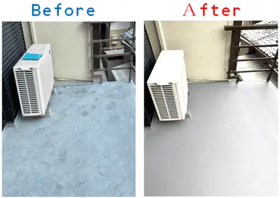 建物を守るベランダの防水塗装工事