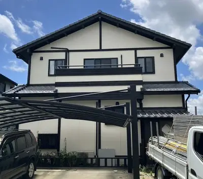 和風住宅の外壁・木部塗装リフォーム