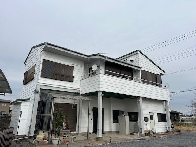 築30年の板金サイディング外壁・鉄骨塗装リフォーム