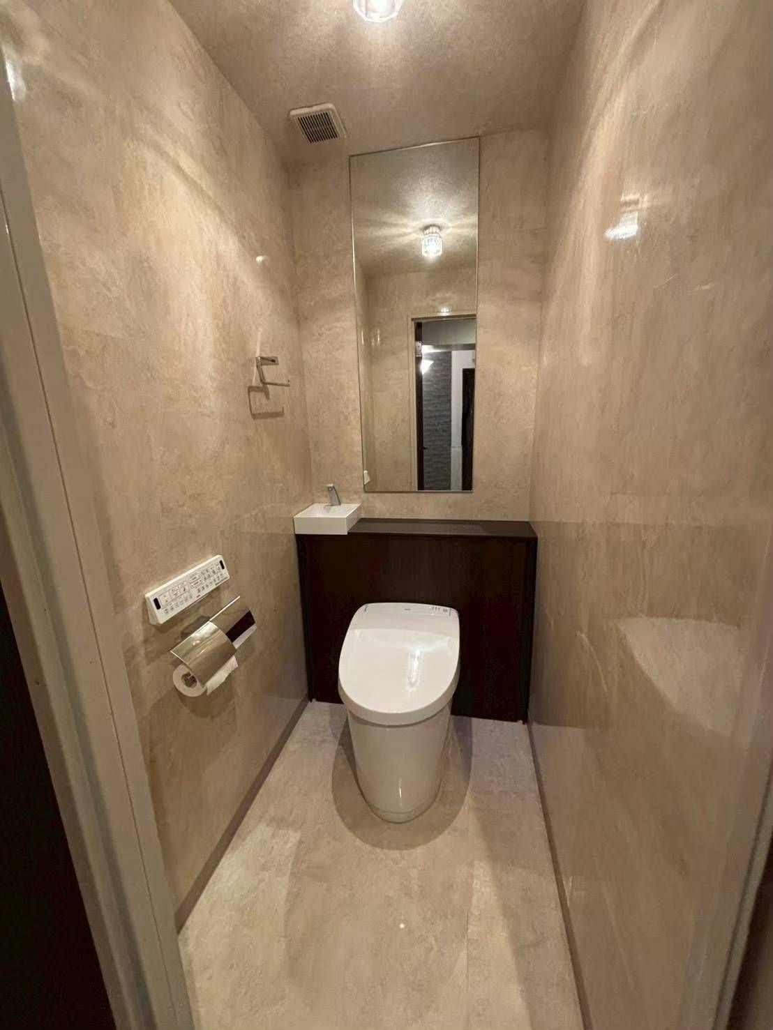 マンションの洗面所・トイレをホテルライクにリフォーム